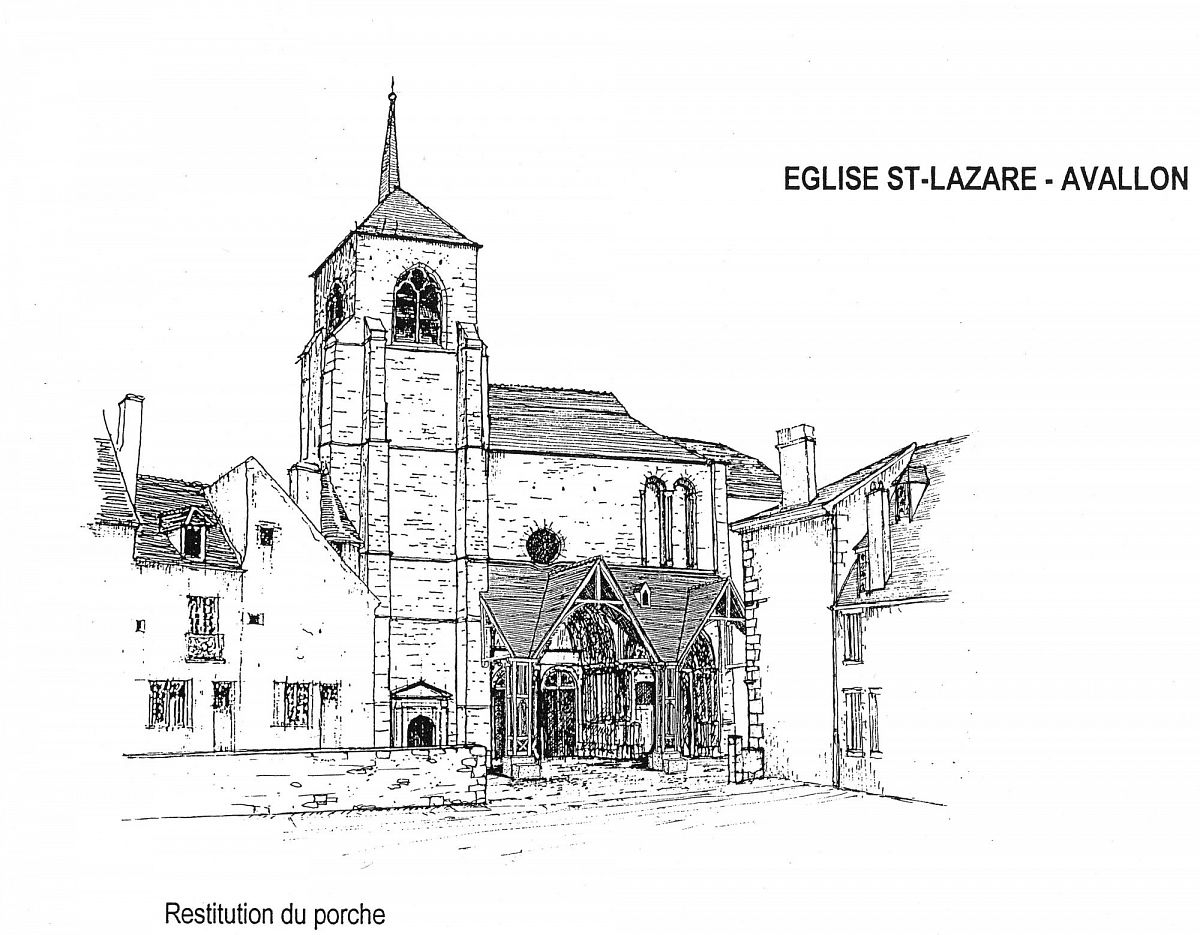 Avallon - Eglise St Lazare (89) [1]